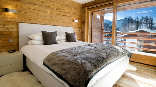 La Vallèe Blanche Schlafzimmer 1