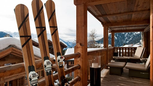 La Vallèe Blanche Terrasse/Veranda