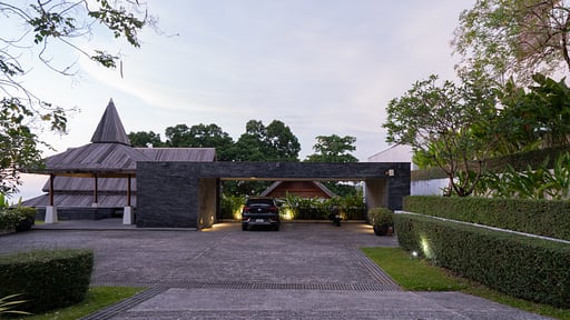 Laemsingh Villa 2 Parkflächen