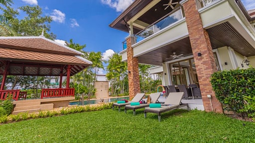 Laguna Villa Fifty Five Garten