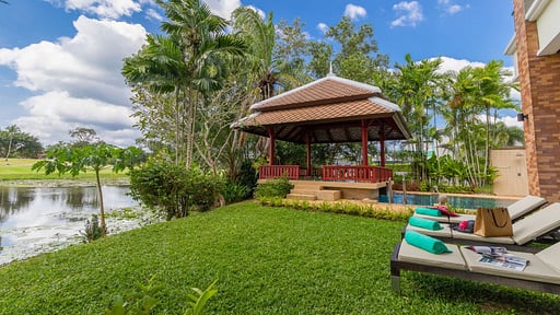 Laguna Villa Fifty Five Garten