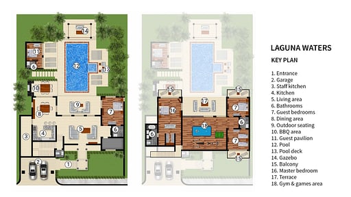Laguna Waters Floor plan