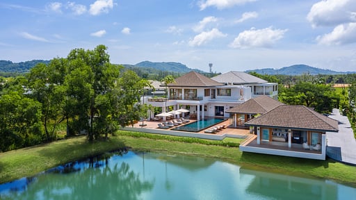 Lake View Villa Drone pictures