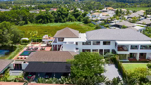 Lake View Villa Drone pictures