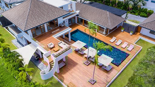 Lake View Villa Drone pictures