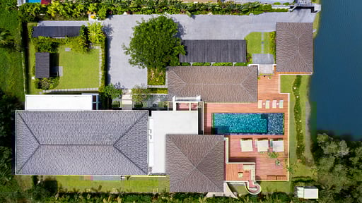 Lake View Villa Drone pictures