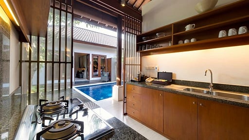 Lakshmi Villa Kawi Kitchen