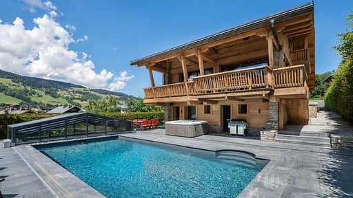 Chalet Lamartine Swimming pool