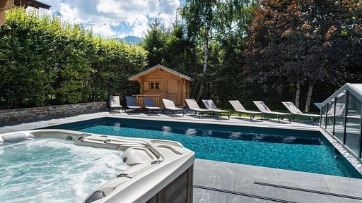 Chalet Lamartine Swimming pool