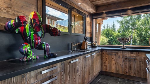 Chalet Lamartine Kitchen