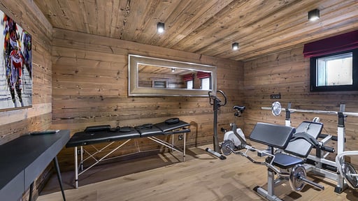 Chalet Lamartine Gym