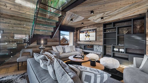 Chalet Lamartine Living room