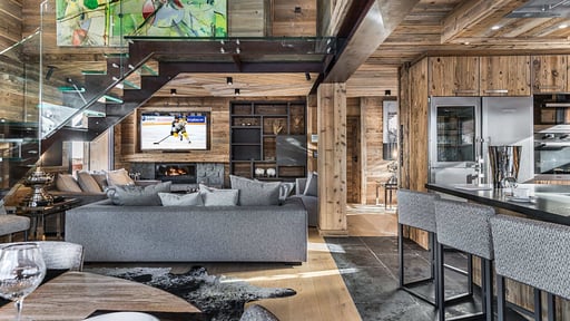 Chalet Lamartine Living room