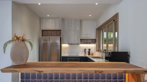 L'Archipel Villa Кухня