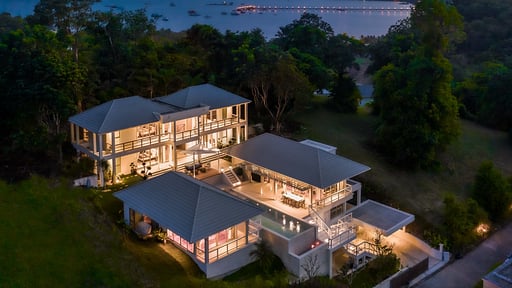 L'Archipel Villa Фото с дрона