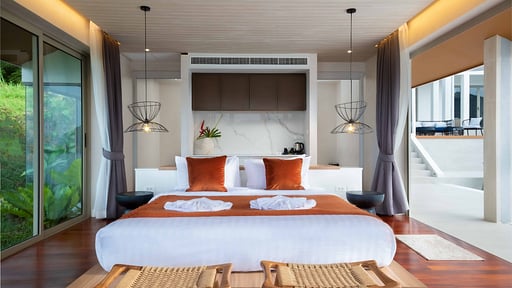 L'Archipel Villa Спальня 1