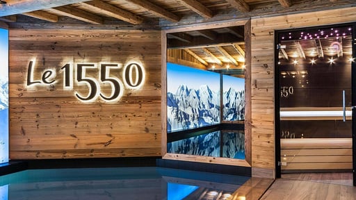 Chalet Le 1550 Swimming pool