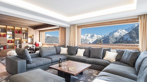 Chalet Le 1550 Living room