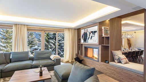 Chalet Le 1550 Living room