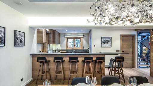 Chalet Le 1550 Kitchen