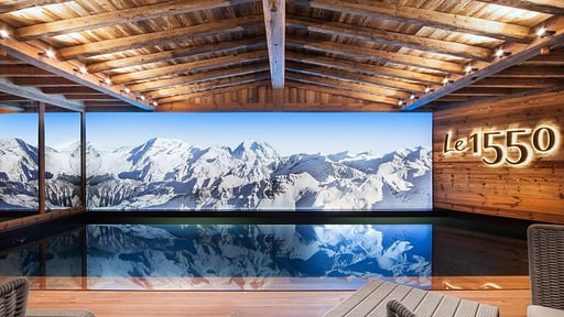 Chalet Le 1550 Swimming pool
