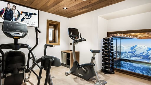 Chalet Le 1550 Gym