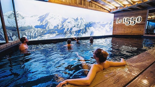Chalet Le 1550 Swimming pool