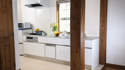 Le Bocage Chalet Deluxe Kitchen