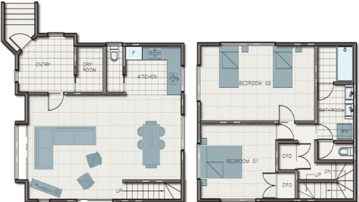 Le Bocage Chalet Luxury Floor plan