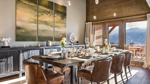 Le Daray Penthouse Dining area