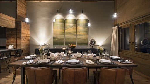Le Daray Penthouse Dining area