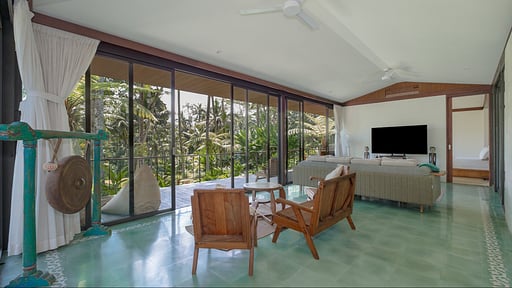 Le Kawan Villa Living room 2