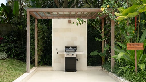 Le Kawan Villa BBQ equipment