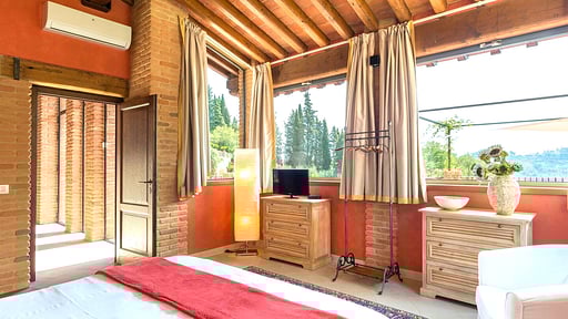 Villa Le Panteraie Slaapkamer 1