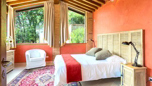 Villa Le Panteraie Slaapkamer 1