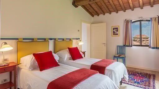 Villa Le Panteraie Slaapkamer 3