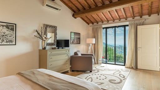 Villa Le Panteraie Slaapkamer 5