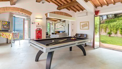 Villa Le Panteraie Biljart