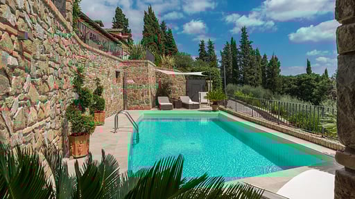 Villa Le Panteraie Zwembad