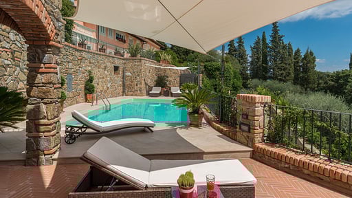 Villa Le Panteraie Zwembad