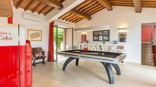 Villa Le Panteraie Biljart