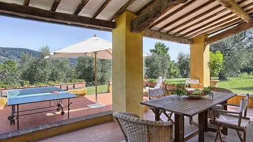Villa Le Pergole Tischtennis