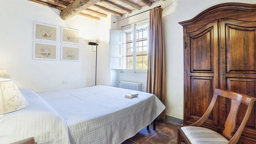 Villa Le Pergole Schlafzimmer 1