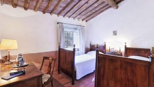 Villa Le Pergole Schlafzimmer 2