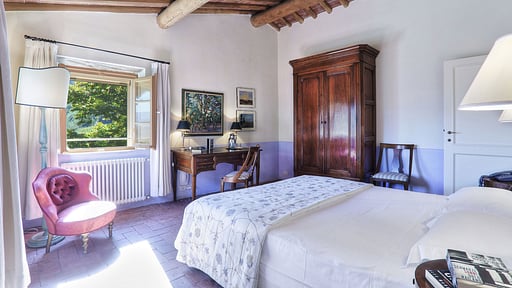 Villa Le Pergole Schlafzimmer 3