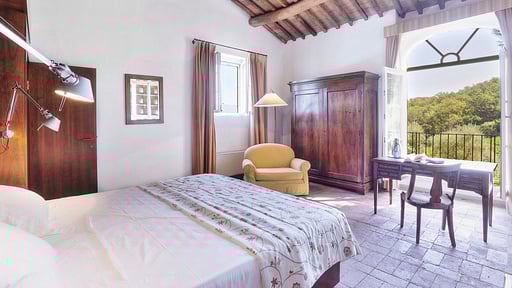 Villa Le Pergole Schlafzimmer 5