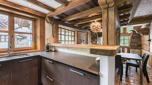Chalet Le Petit Yeti Kitchen