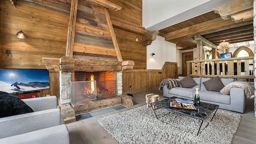 Chalet Le Petit Yeti Living room