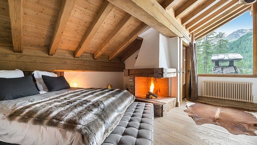 Chalet Le Petit Yeti Bedroom 1