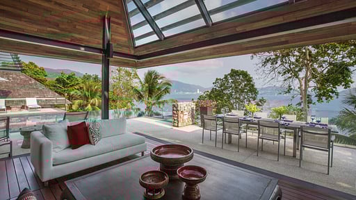 Villa Leelavadee at Samsara Living room